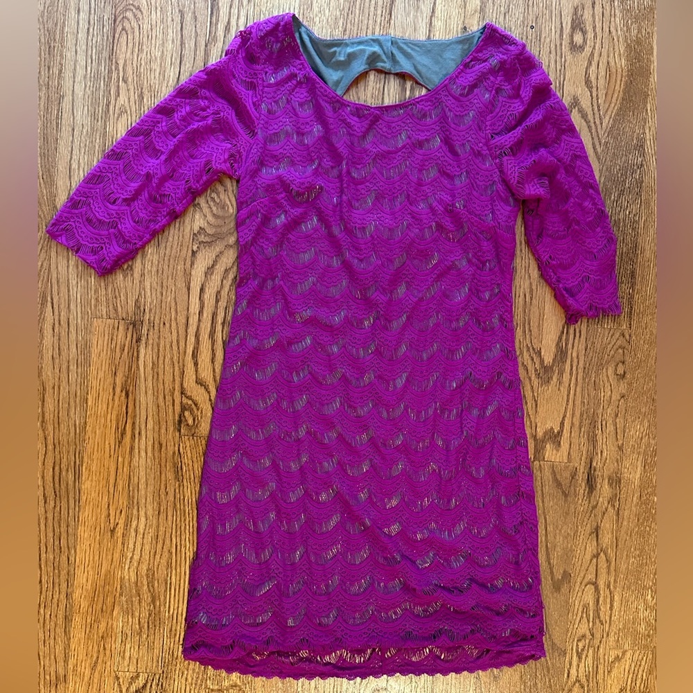 Free people small keyhole back dress